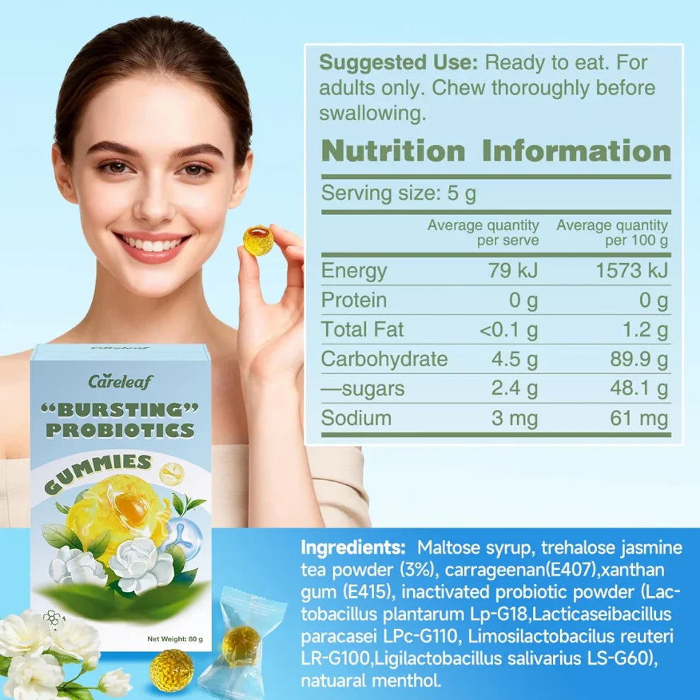 CareLeaf Probiotic Gummy [LULUS KKM]