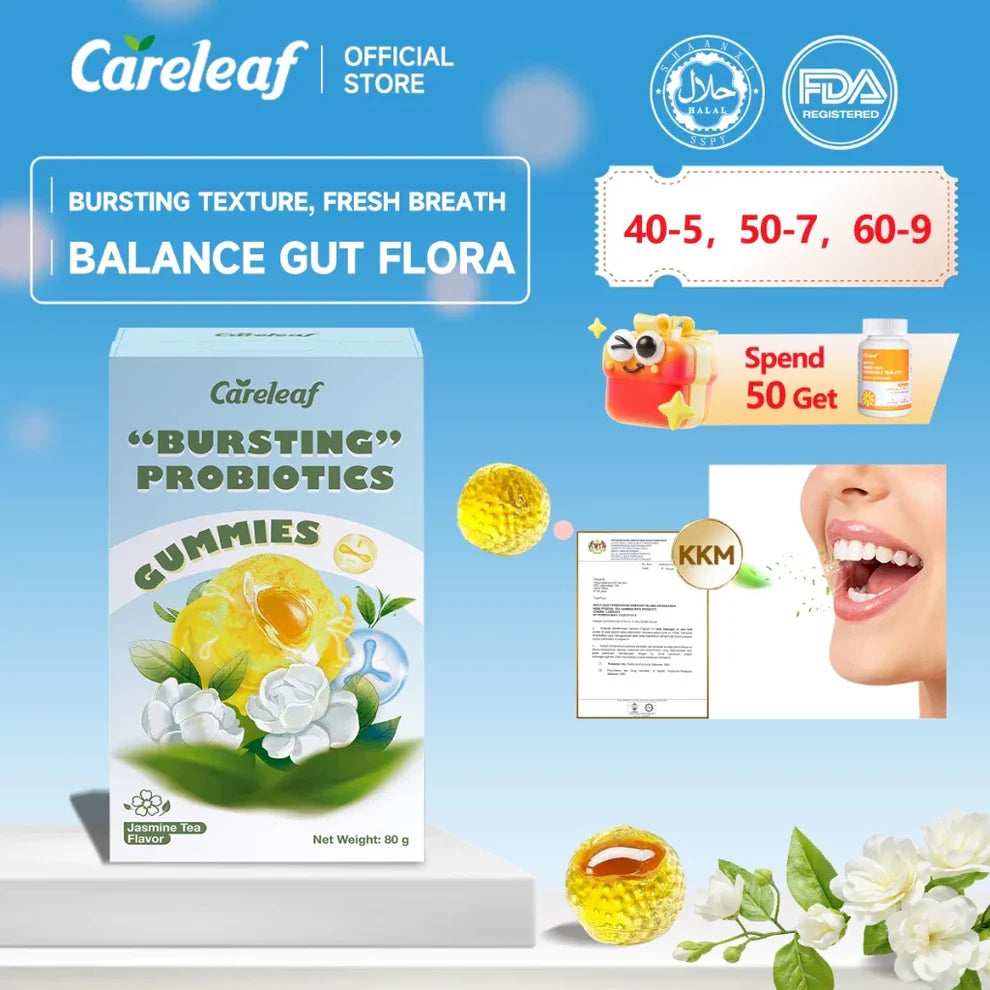 CareLeaf Probiotic Gummy [LULUS KKM]